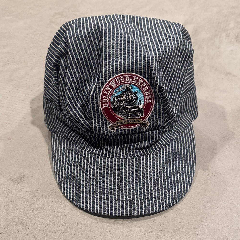 NWOT DOLLYWOOD EXPRESS PIGEON FORGE TN CONDUCTOR HAT DOLLY PARTON